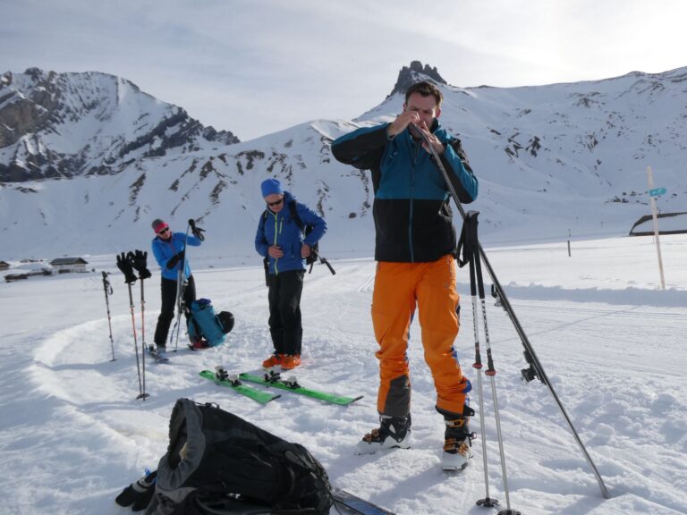 Bernhard Schwager, gekrönt vom Tschgingellochtighorn