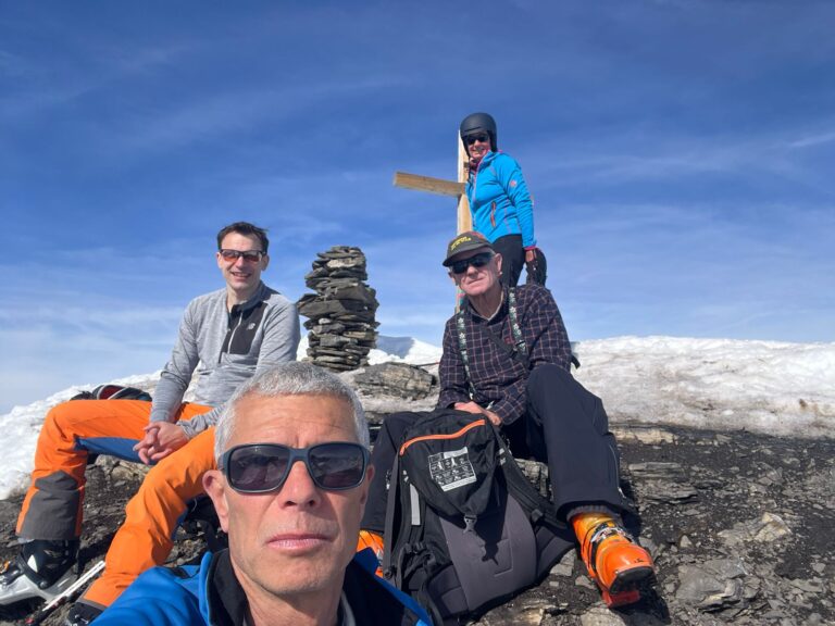 Selfie mit Dani von Rütte, Bernhard Schwager, Antje Heise, Thomas Kopp